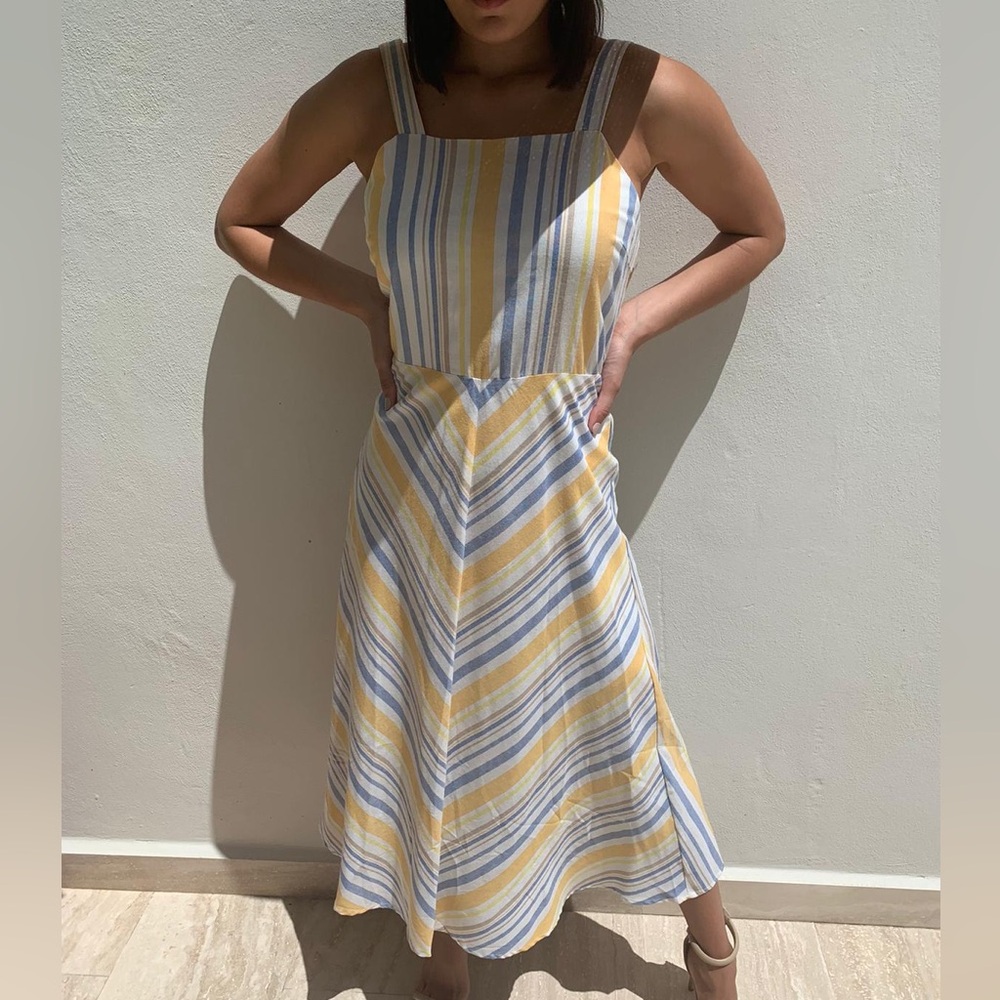 Blue & Yellow Sundress
